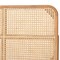 Bali & Pari Lainer Modern Bohemian Natural Brown Finished Bayur Wood and Rattan Queen Size Headboard 236-13314-ZORO - alternate 5